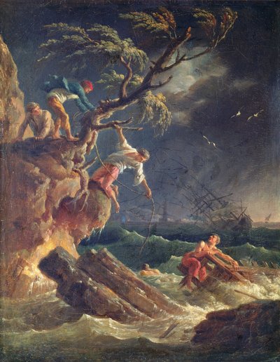 Der Sturm, ca. 1762 von Claude Joseph Vernet